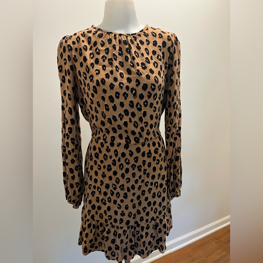 Cheetah print dress